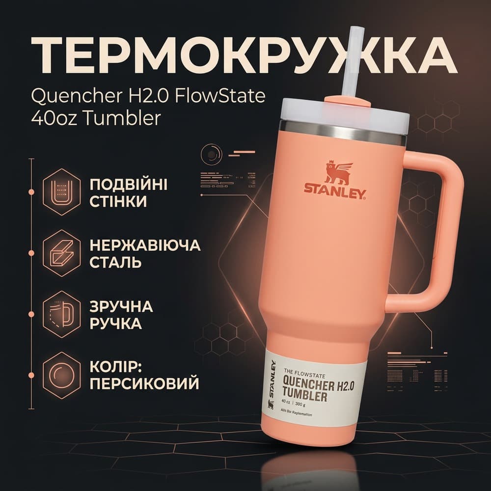 Термокружка Stanley 40oz